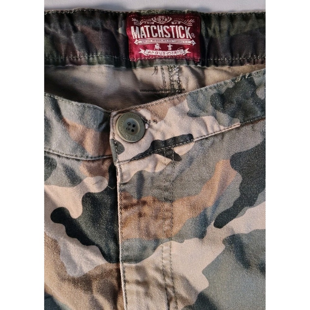 Matchstick 1978 Camo Adjustable Men's Pant 38/31